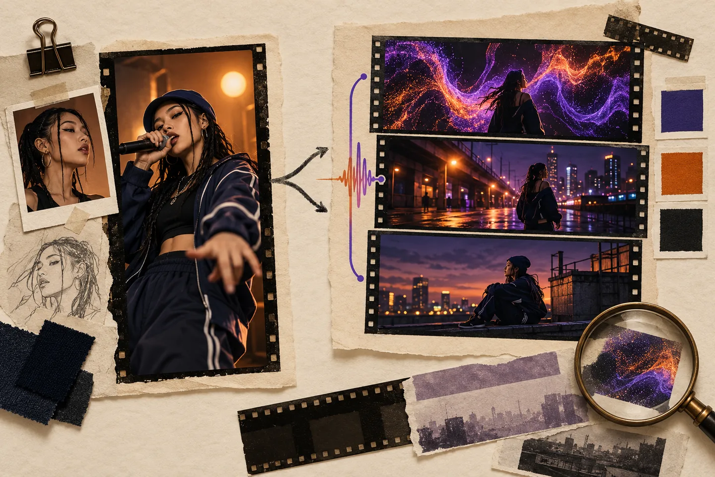 RapGen vs Neural Frames: Rap Clip or Full Music Video?